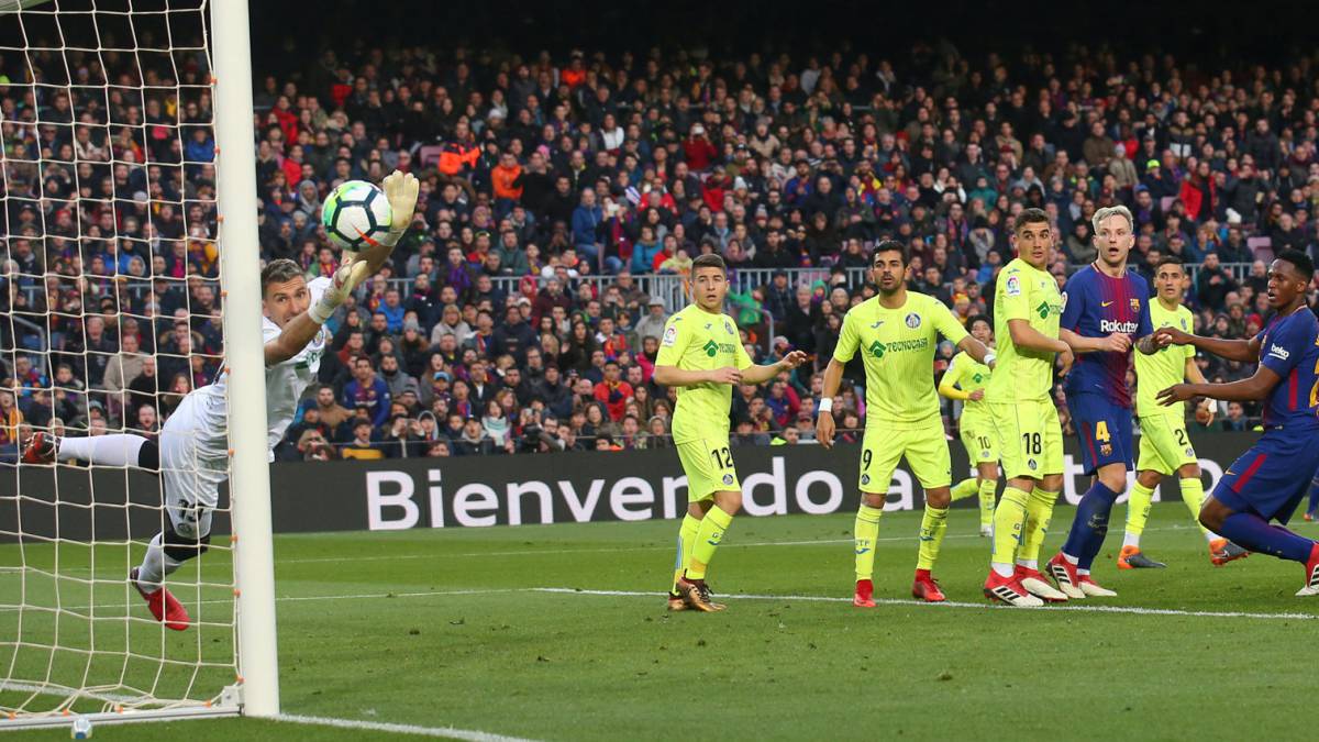 El Getafe enciende la Liga con empate ante el Barça