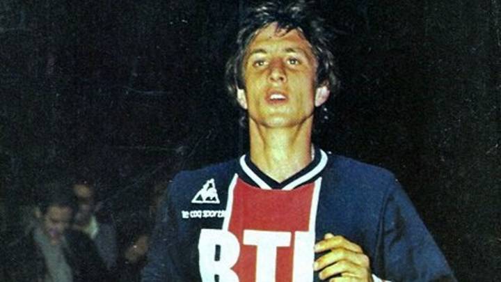 Cruyff con el PSG.