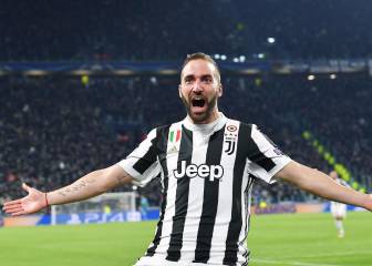 Higuaín de récord: doblete más rápido de la historia en Champions