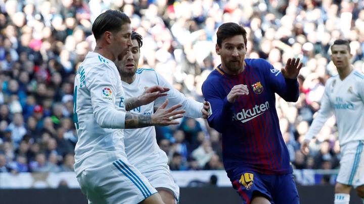 Real Madrid-Barcelona.