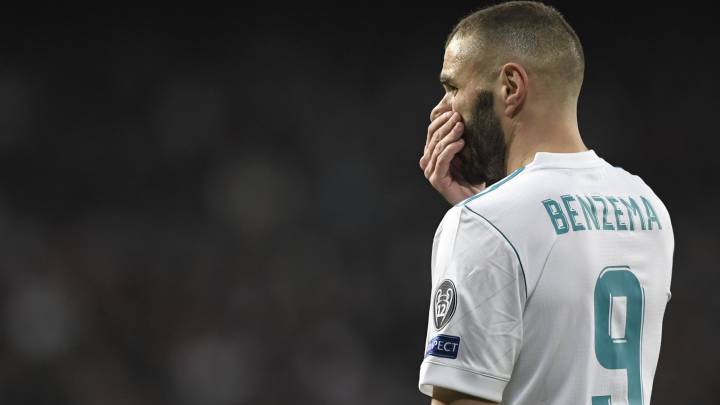 Benzema lleva otra vez menos goles que el delantero del colista de LaLiga.