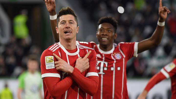 Lewandowski decide en el 90'