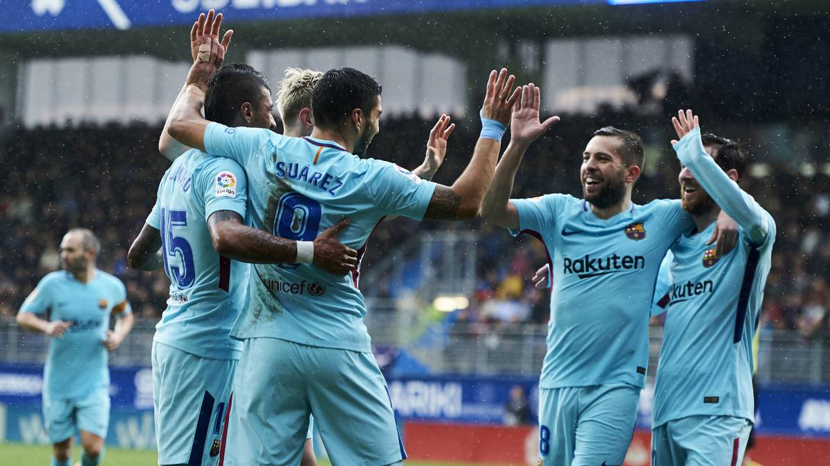 Eibar-Barcelona: LaLiga Santander en directo, Jornada 24