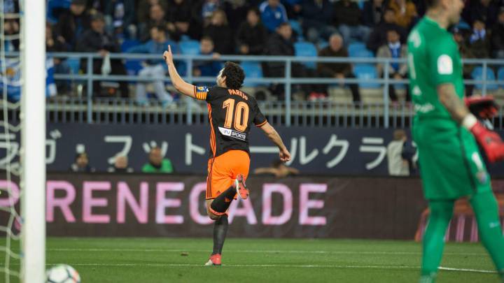 Remontada exprés del Valencia para hundir más al Málaga.