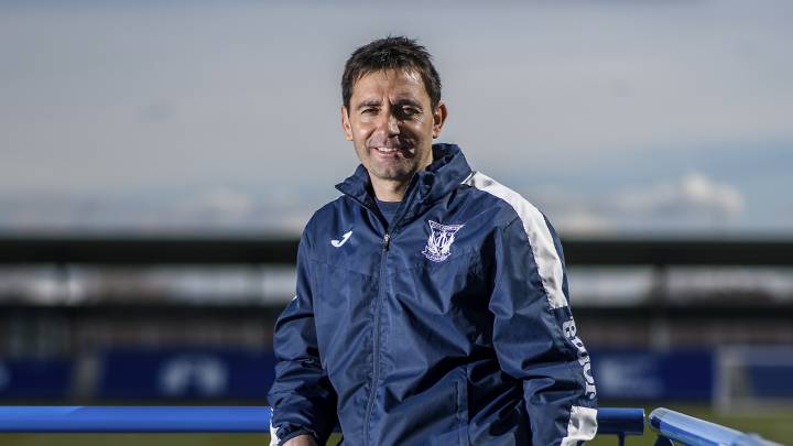 Asier Garitano, entrenador del Leganés.