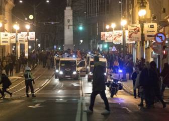 Primeros incidentes y heridos en Bilbao antes del Athletic-Spartak