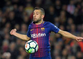 Jordi Alba forzó la amarilla para estar ante el Atleti y Luis Suárez fracasó en todos sus intentos
