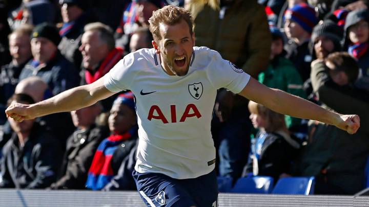 Harry Kane celebra su gol.