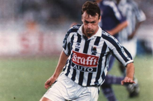 Gica Craioveanu en la Real Sociedad.