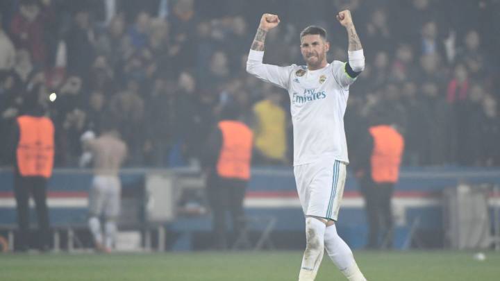 Sergio Ramos, capitán del Real Madrid.
