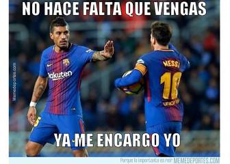 Los mejores memes del Málaga-Barcelona