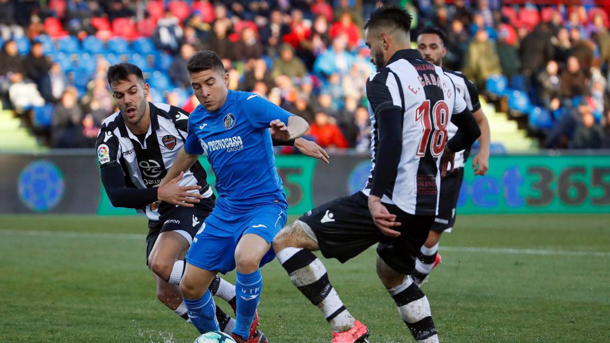 Getafe-Levante en directo: goles, resumen y resultado