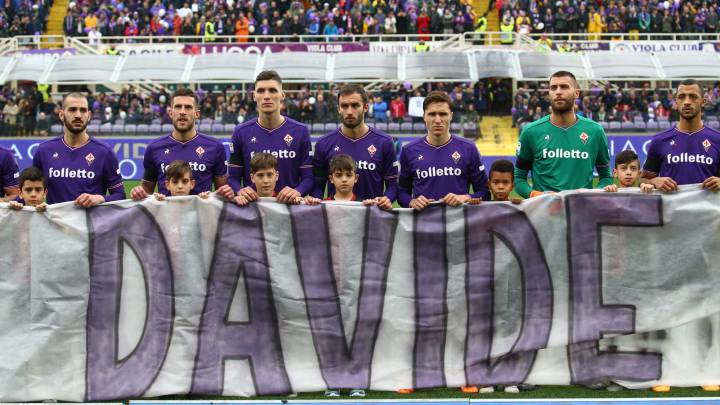 Emocionante adiós a Astori en el partido más difícil de la Fiore