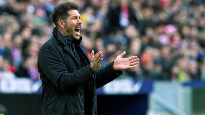 Simeone: "Si llegamos a los cinco últimos partidos con opciones..."