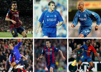 13 jugadores que vistieron la camiseta del Barcelona y Chelsea