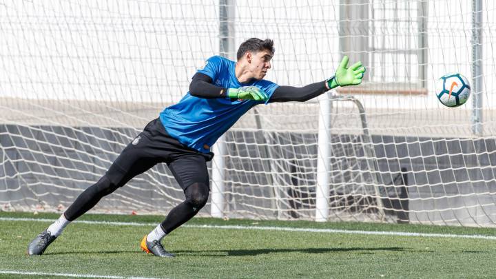 Yassine Bounou, portero del Girona.