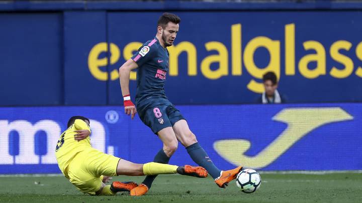 Saúl Ñíguez, jugador del Atlético de Madrid.