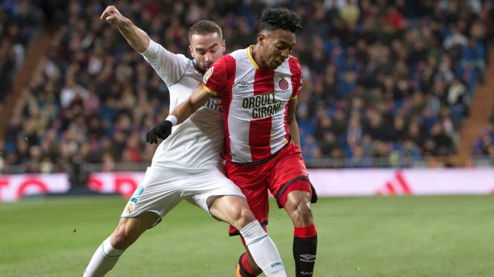 Dani Carvajal, baja ante Las Palmas.