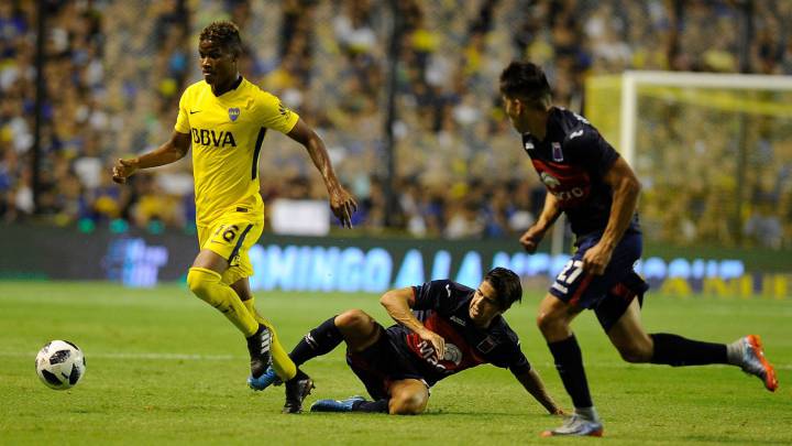 El Betis se fija en el mediocentro de Boca Juniors Wilmar Barrios, internacional por Colombia. Barrios, de 24 años, es titular con el campeón de Argentina.