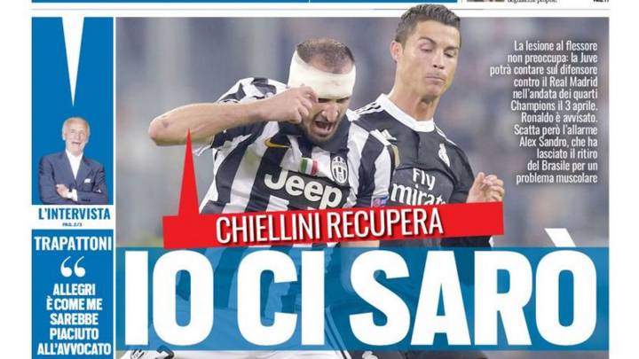 La portada de ayer de ‘Tuttosport’