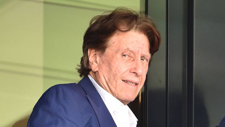 Pini Zahavi, con Al Khelaifi en París.