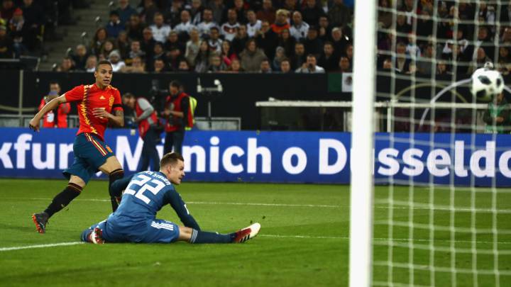 Así marcó Rodrigo el 0-1.