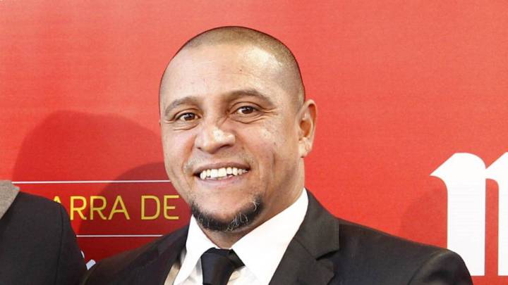 El exjugador brasileño del Real Madrid, Roberto Carlos.