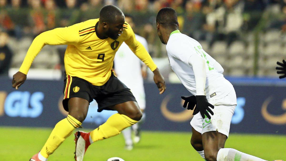 Bélgica arrolla a Arabia Saudí con un doblete de Lukaku