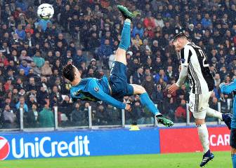 La chilena de Cristiano Ronaldo en imágenes