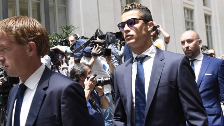 La jueza interrogó a los asesores fiscales de Cristiano