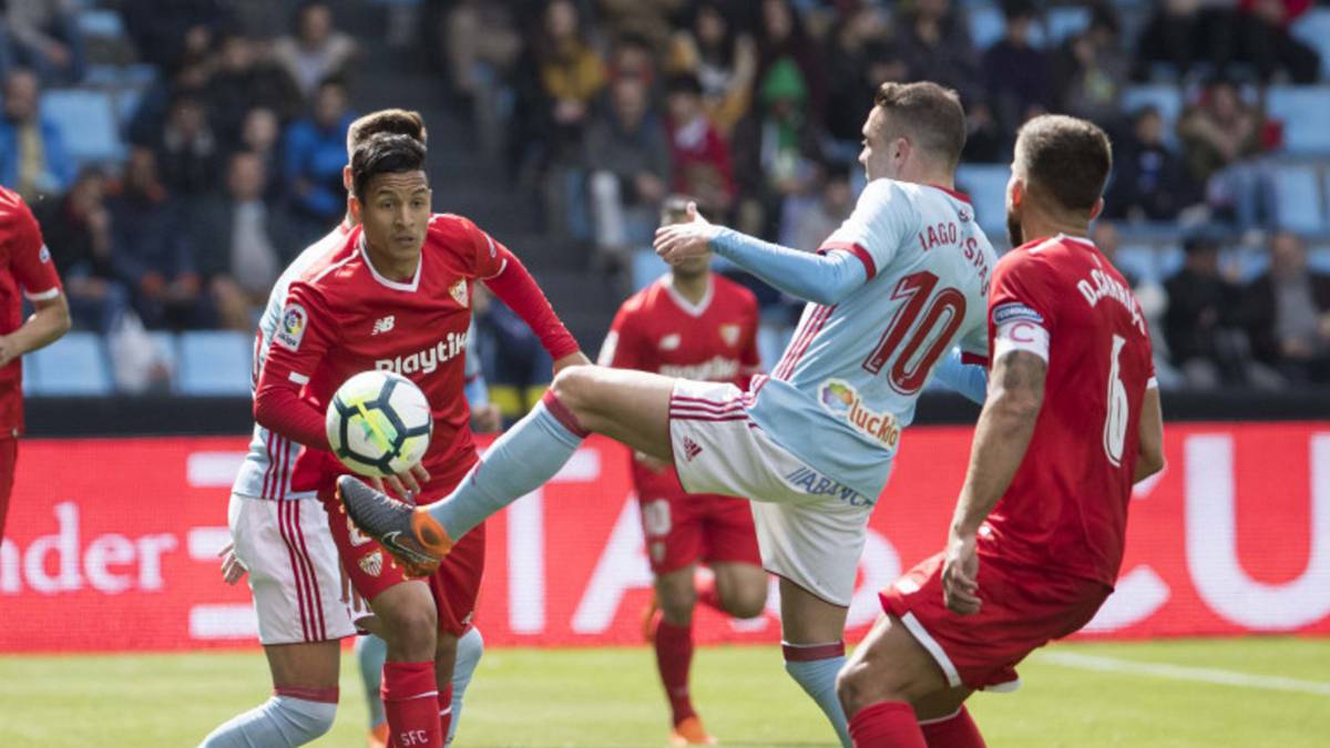 Sigue el partido entre Celta y Sevilla en directo, trigesimoprimera jornada de LaLiga Santander que se juega a las 16:15 horas en Balaídos