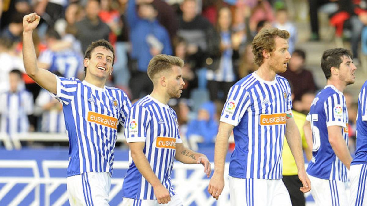 Resumen y goles del Real Sociedad 5-0 Girona. Festival de goles en el debut de Imanol Alguacil en Anoeta. Marcaron Canales, Januzaj, Juanmi y Oyarzabal (2)