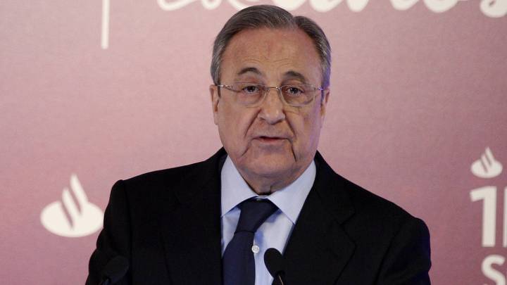 Florentino Pérez, presidente del Real Madrid.