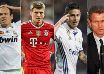 Familiar faces in the semi-final: James, Heynckes, Robben, Kroos