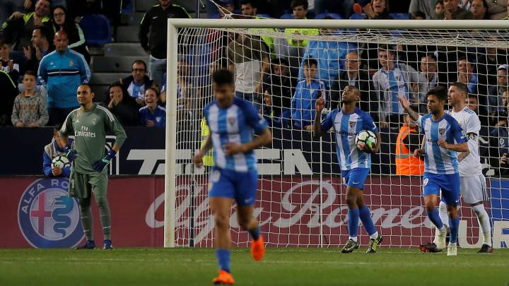 1x1: Roberto y Rolan, lo mejor de un Málaga que apenas incordió al Real Madrid