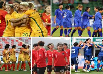 Australia, Corea del Sur, Tailandia, China y Japón, estarán en Francia