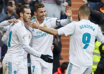 La 'bbC' del Real Madrid de Zidane es tema del pasado