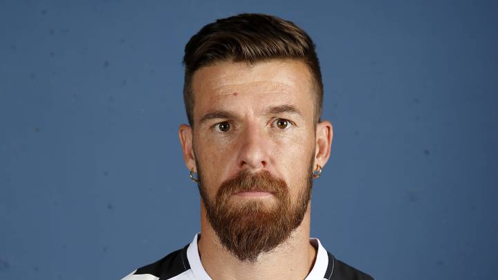 Chus Herrero con el Albacete.