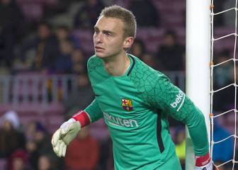 Cillessen lleva dos meses sin jugar un partido oficial