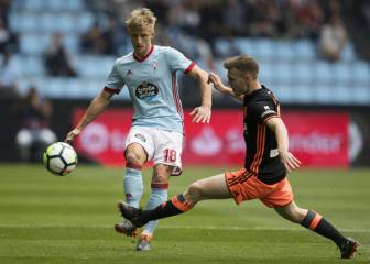 Sergio Álvarez estropea el regreso de Santi Mina a Balaídos