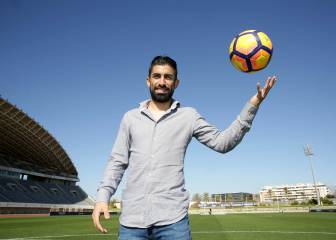 Michael Santos lleva 25 días de baja y es duda ante el Albacete