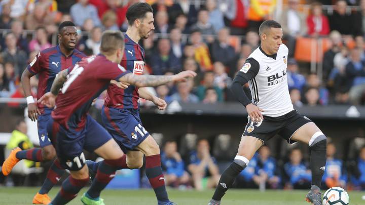 Valencia - Eibar en directo online: LaLiga Santander