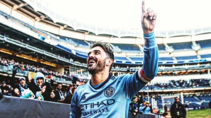 Doblete de Villa, que suma 401 goles como profesional