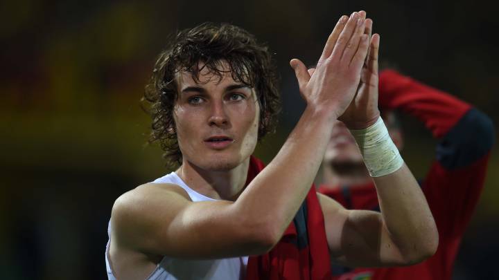 Çaglar Söyüncü, con el Friburgo.