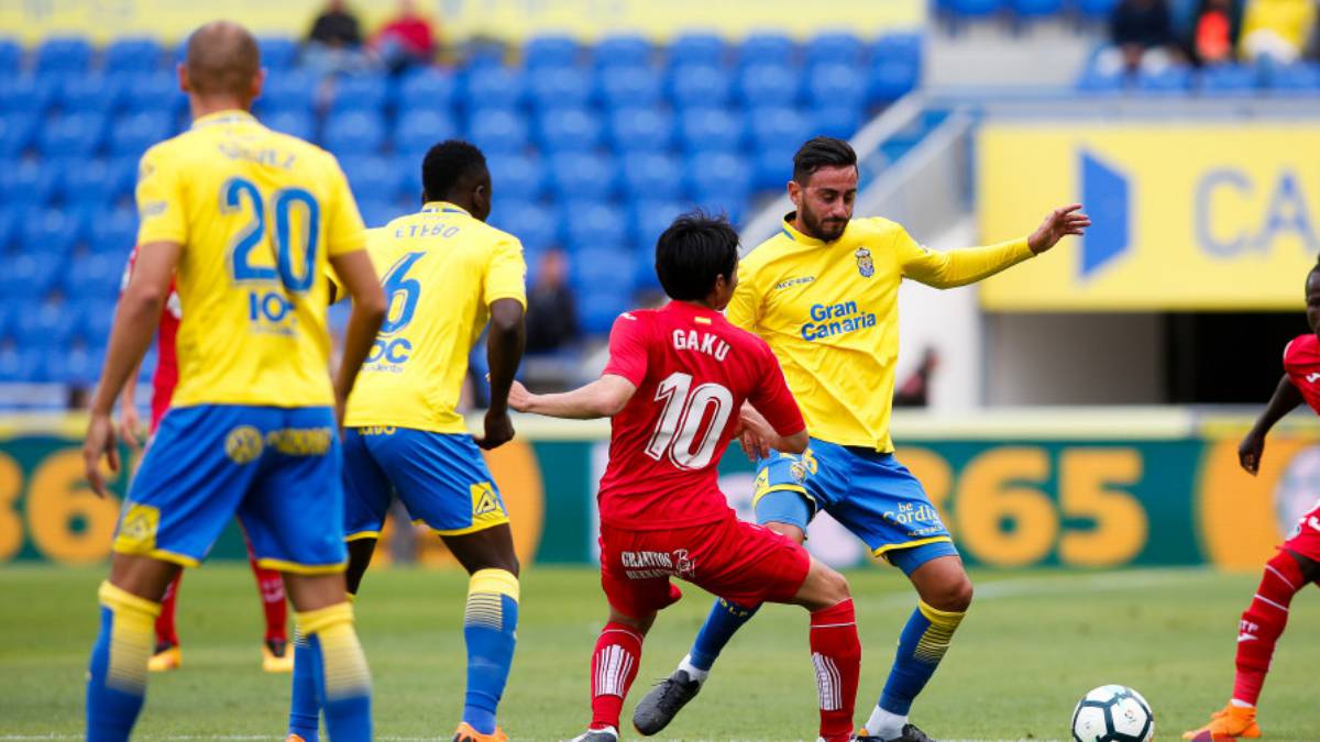 Las Palmas - Getafe en directo: LaLiga Santander, jornada 36