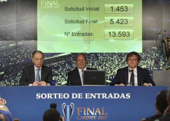 Los socios del Madrid solicitan 24.268 entradas para ir a Kiev