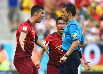 El árbitro de la final 'echó' a Cristiano del Mundial de Brasil