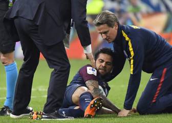 ¿Peligra el Mundial para Dani Alves? En Brasil son pesimistas