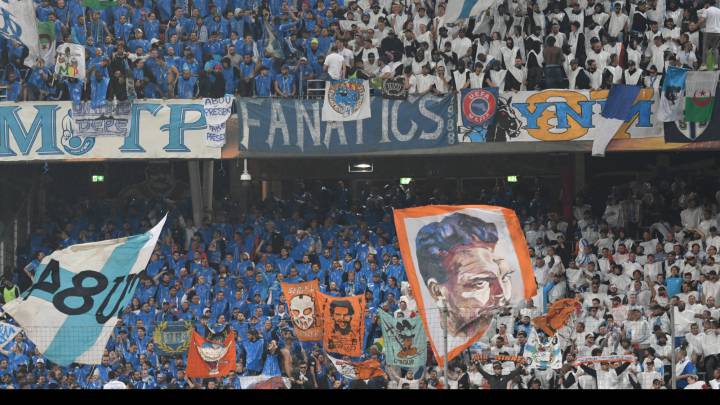 Ultras del Marsella.