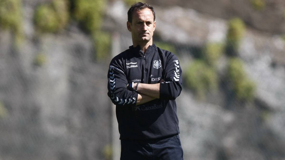 Joseba Etxeberria, técnico del CD Tenerife.